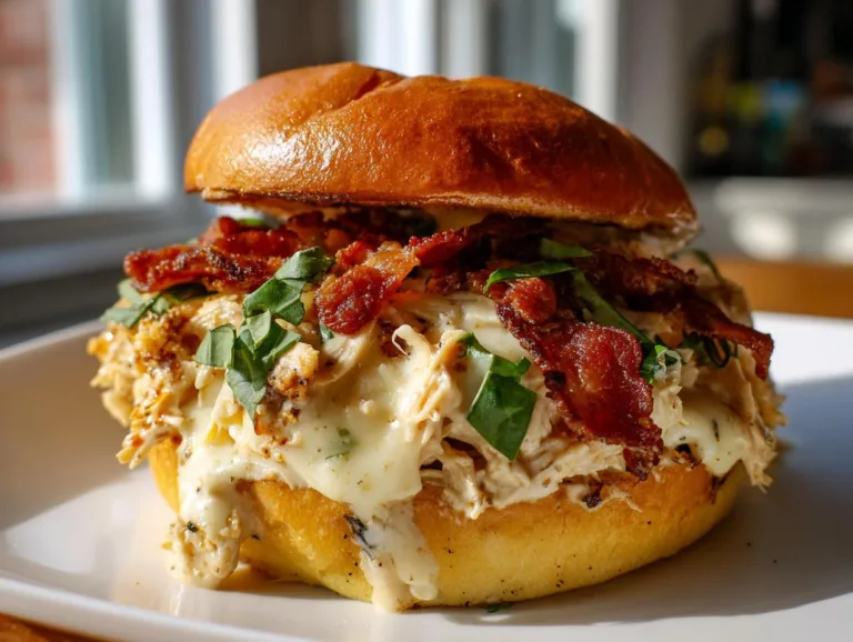 Slow Cooker Marry Me Chicken Sandwiches