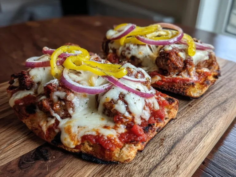 Smashed Meatball Sub Tacos