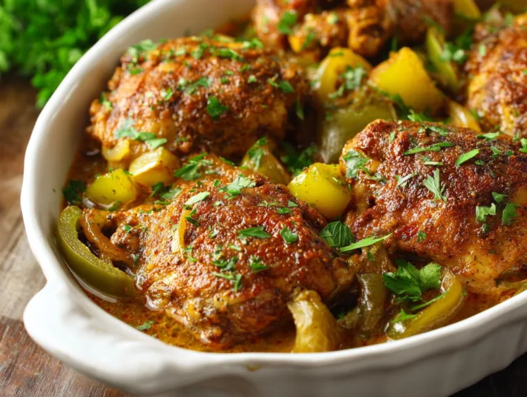 Smothered Cajun Chicken Crockpot