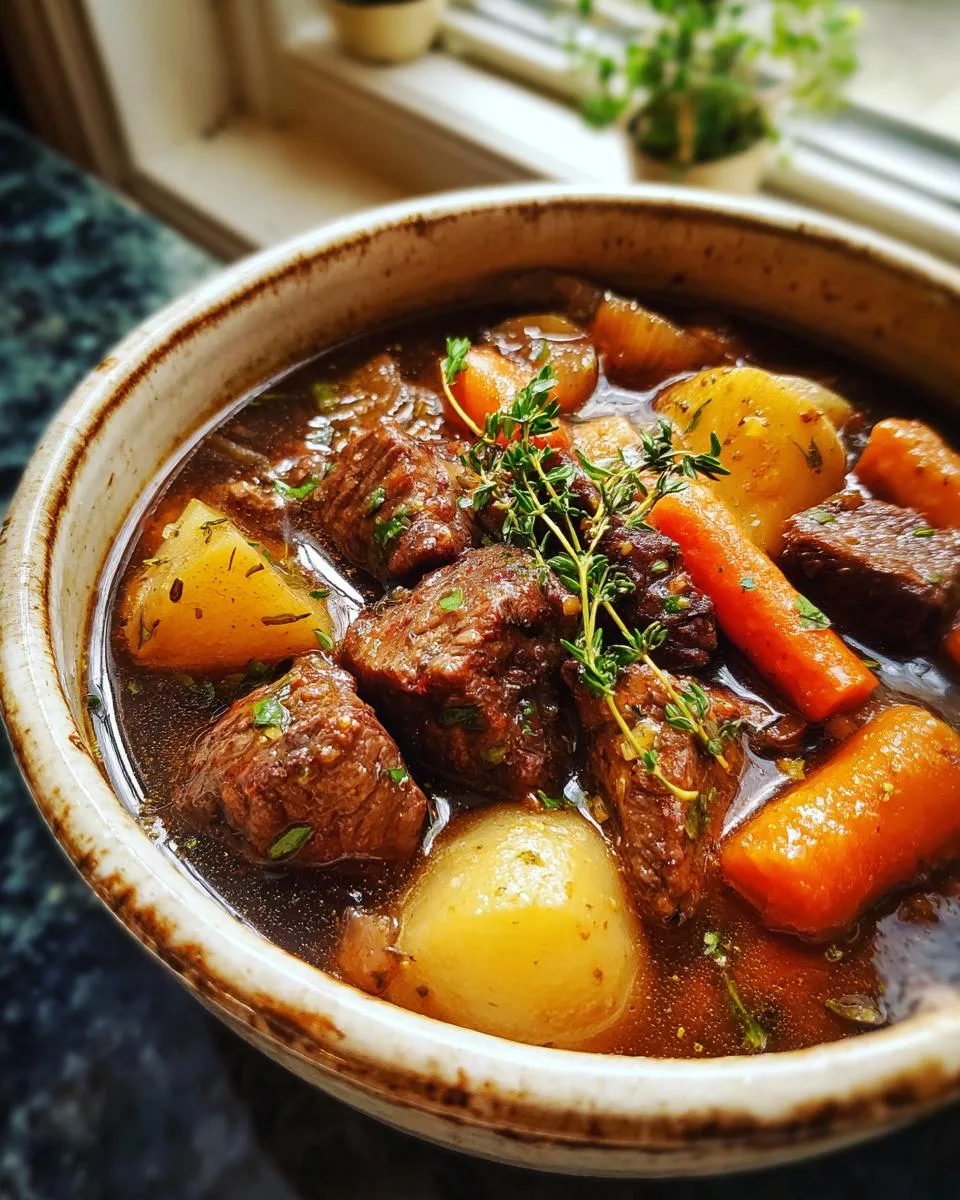 Stove Top Beef Stew - detail 3