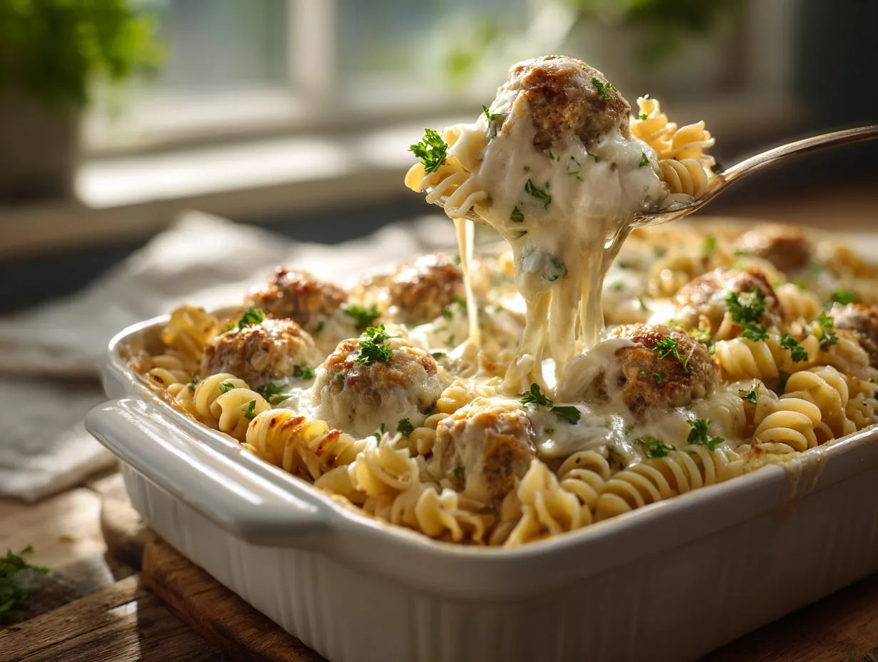 Grandma Jo’s Magical Swedish Meatball Casserole Recipe