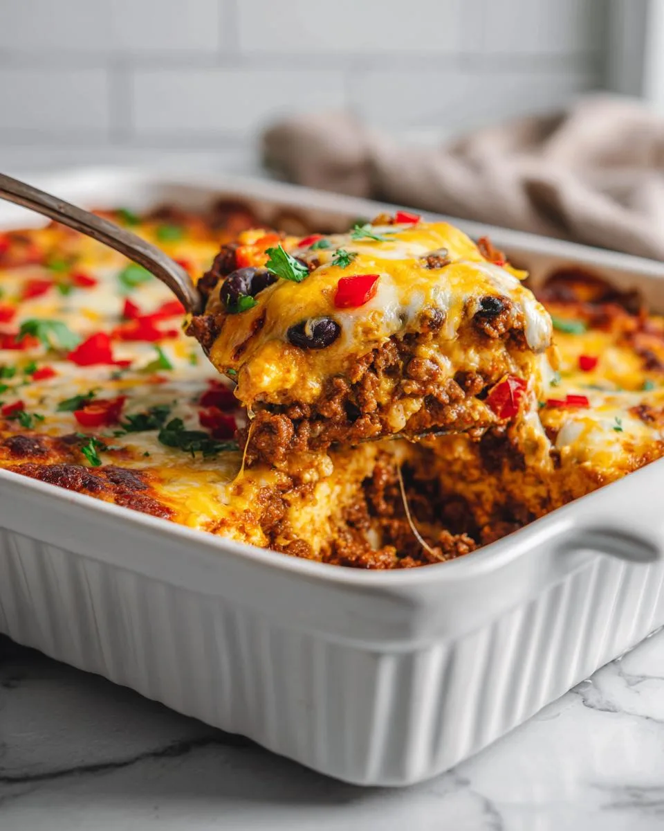Taco Cauliflower Bake - detail 3