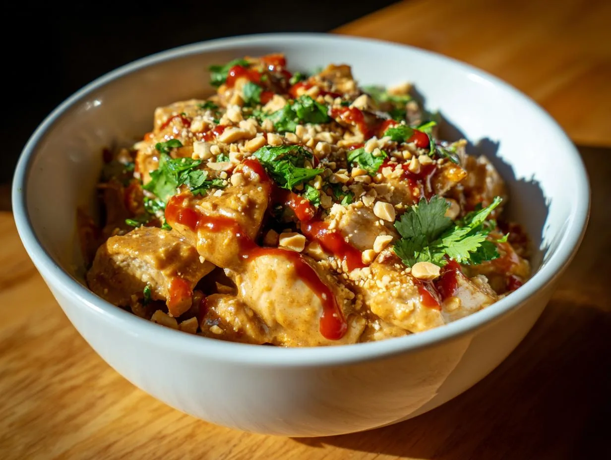 Grandma’s Magical Thai Peanut Chicken Crockpot in 5 Hours