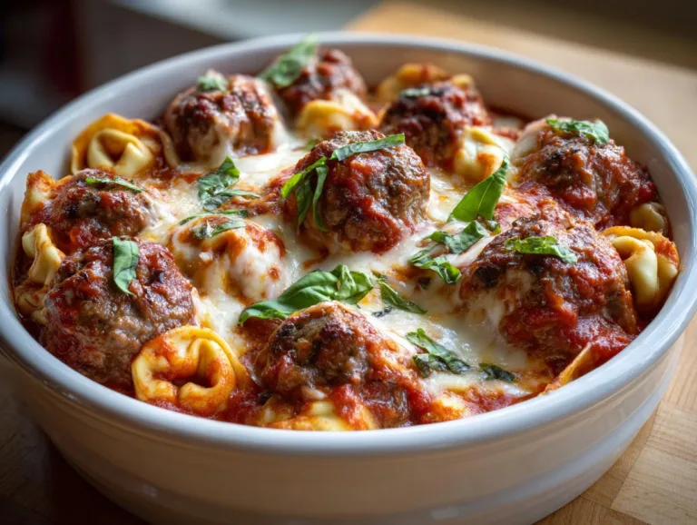 Tortellini Meatballs Slow Cooker
