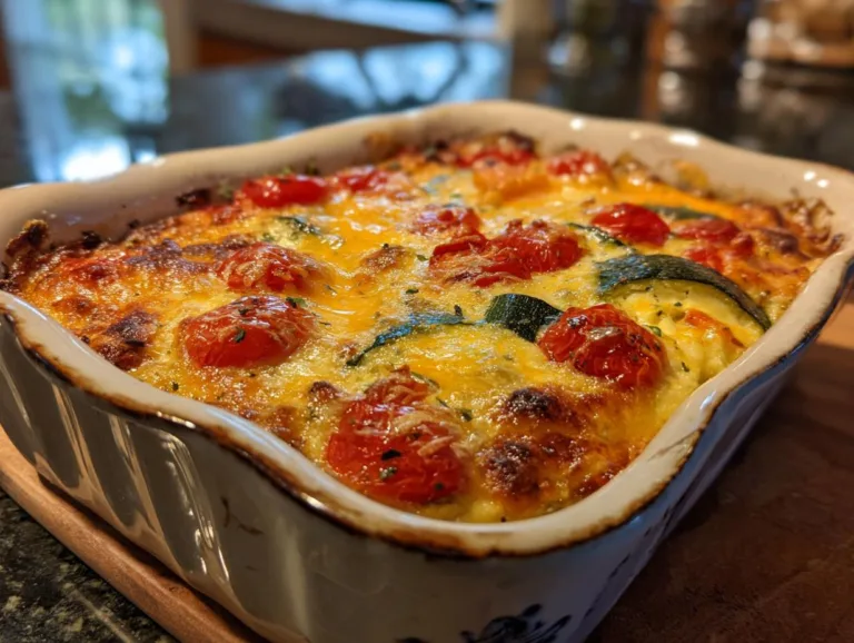 Zucchini Tomato Herb Casserole