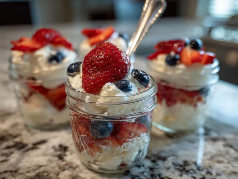 4th July Berry Trifle Cups