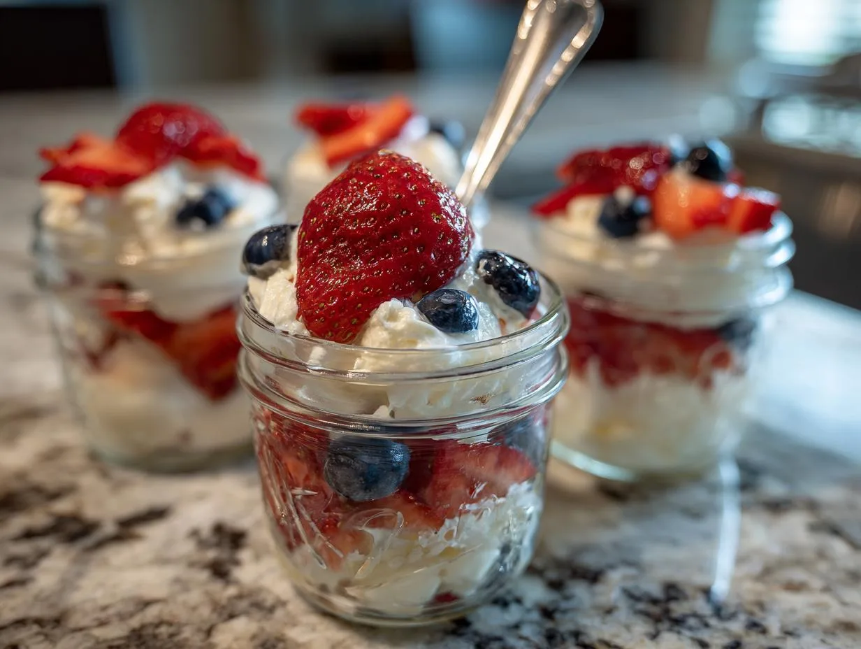 4th July Berry Trifle Cups: 15-Minute Patriotic Magic