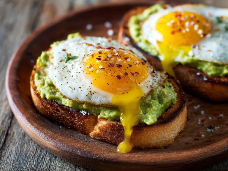 Avocado Egg Breakfast Toasts