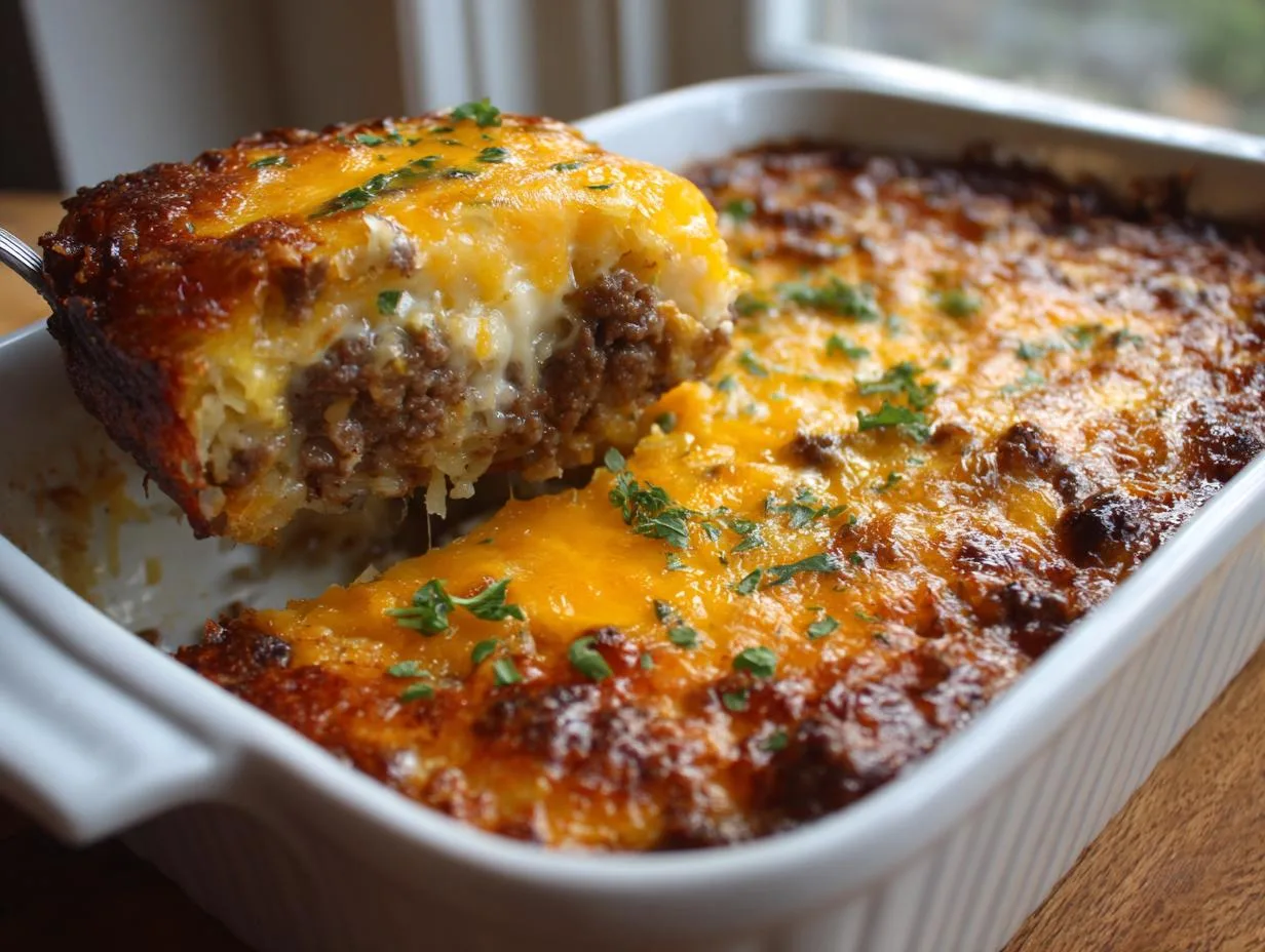5-Star Beef Hashbrown Casserole Recipe – Heavenly Comfort