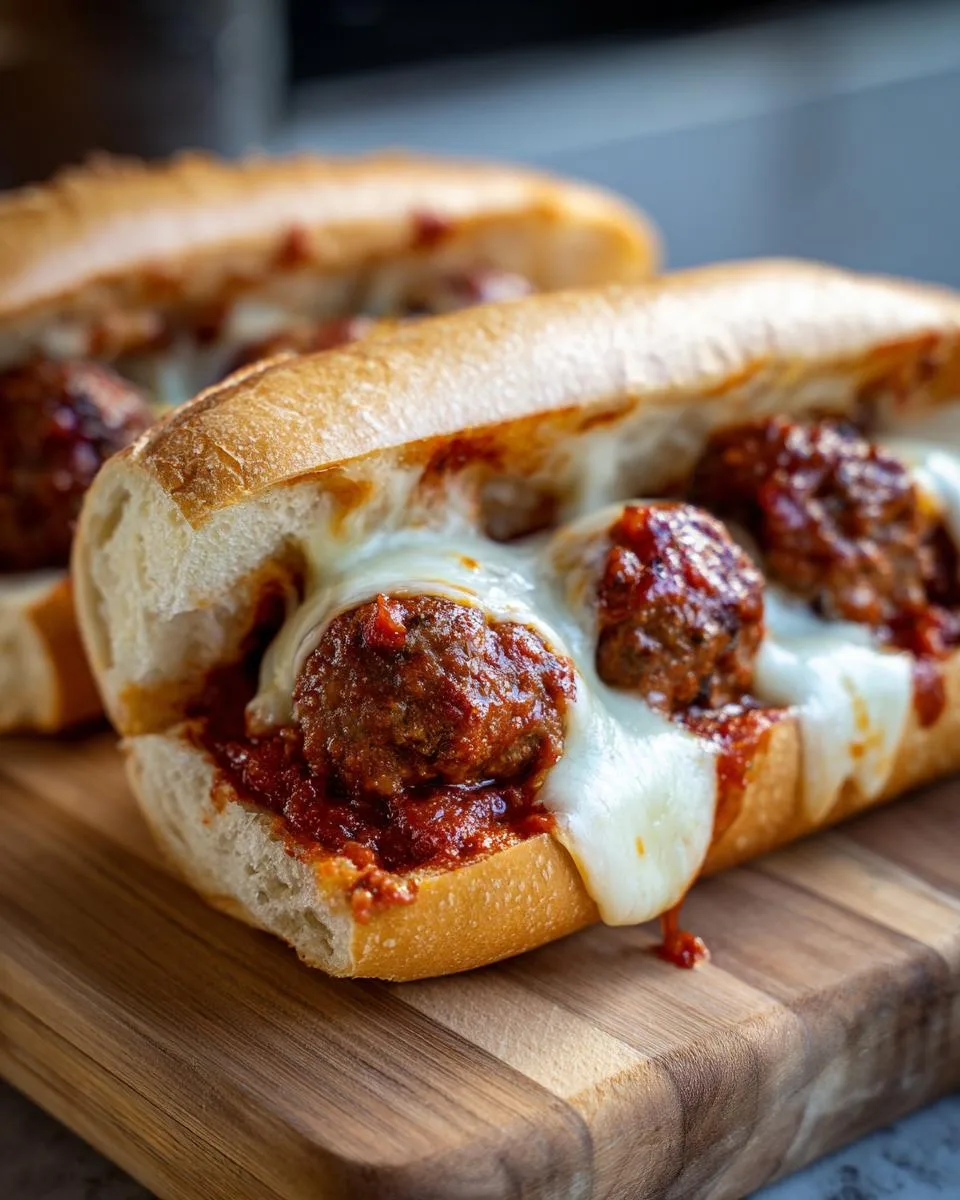 Beef Meatball Sandwiches - detail 3