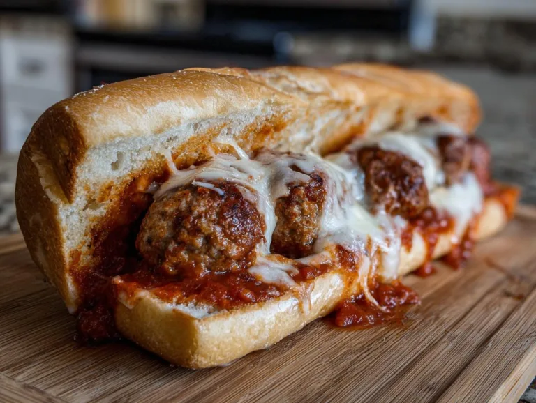 Beef Meatball Sandwiches