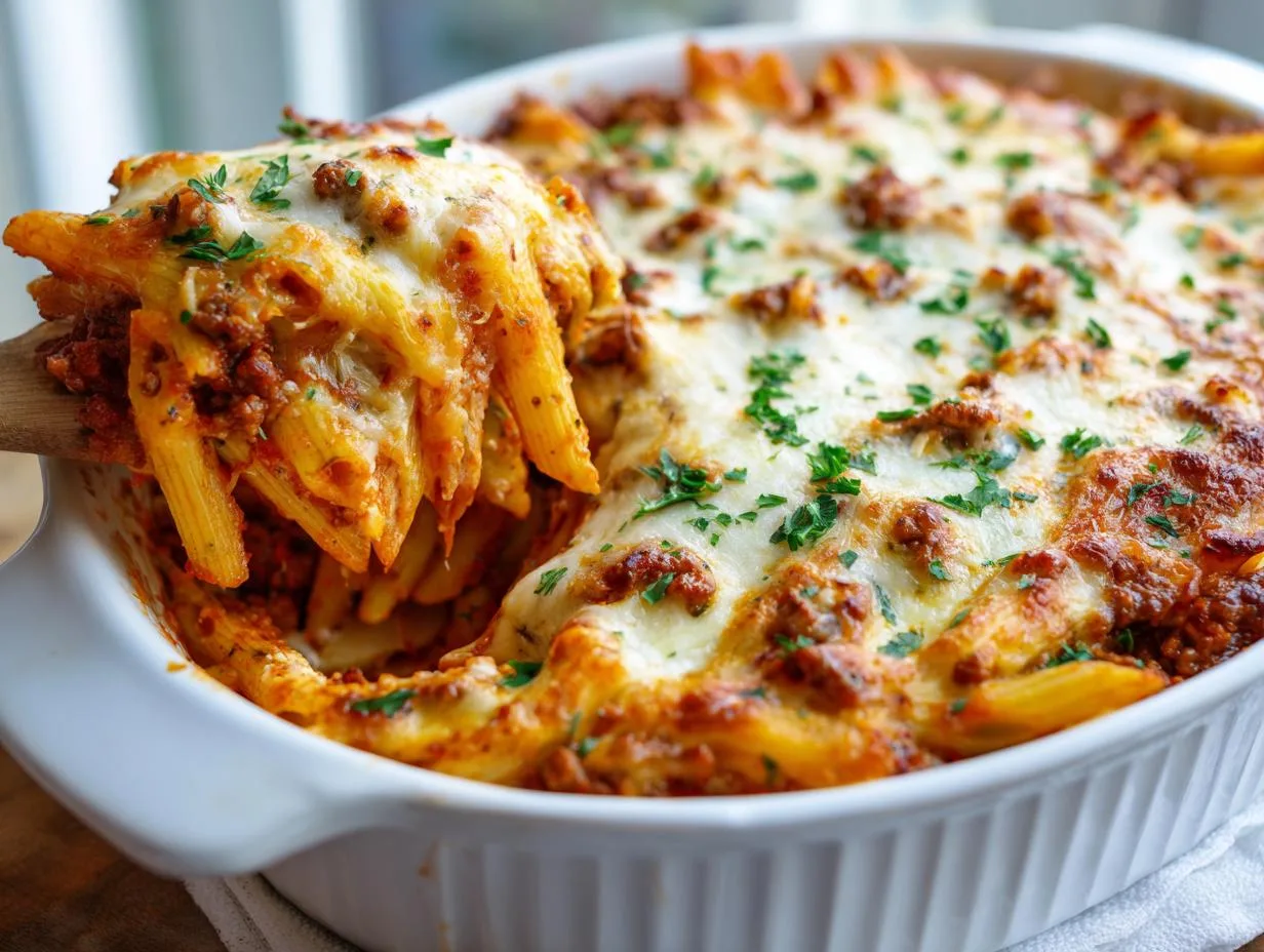 Grandma Jo’s 50-Year Secret Beef Penne Pasta Bake Recipe