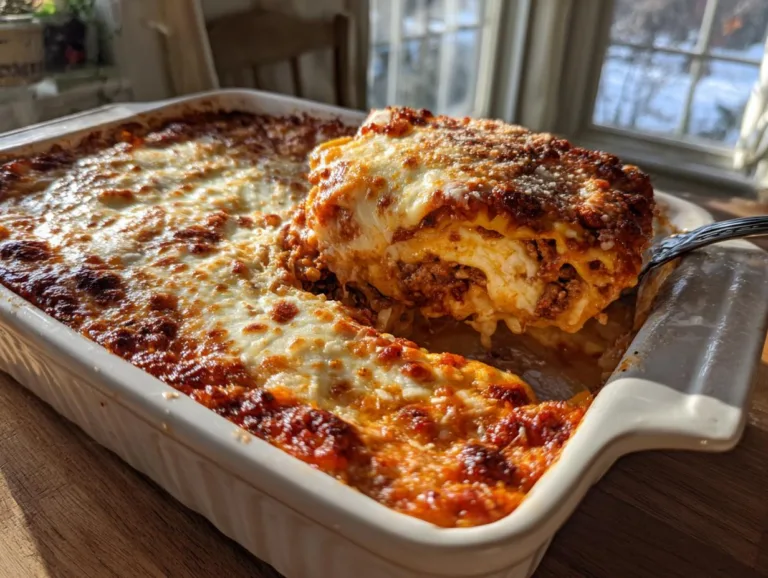 Beefy Baked Ravioli