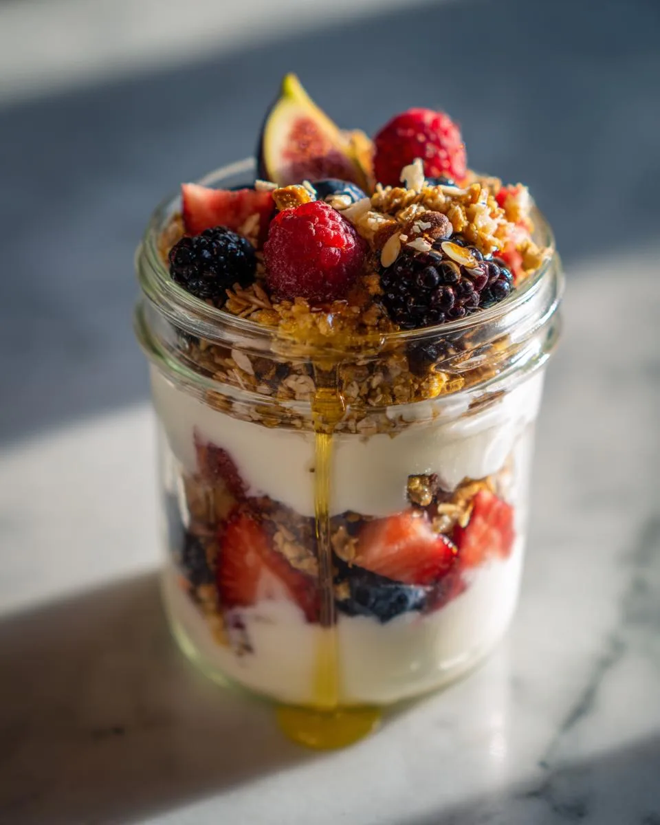 Berry Yogurt Breakfast Parfaits - detail 3