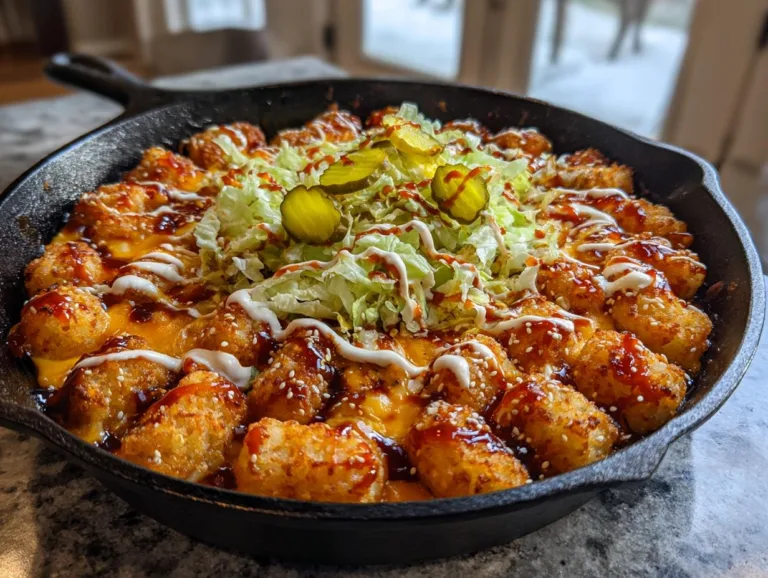 Big Mac Tater Tot Casserole Recipe