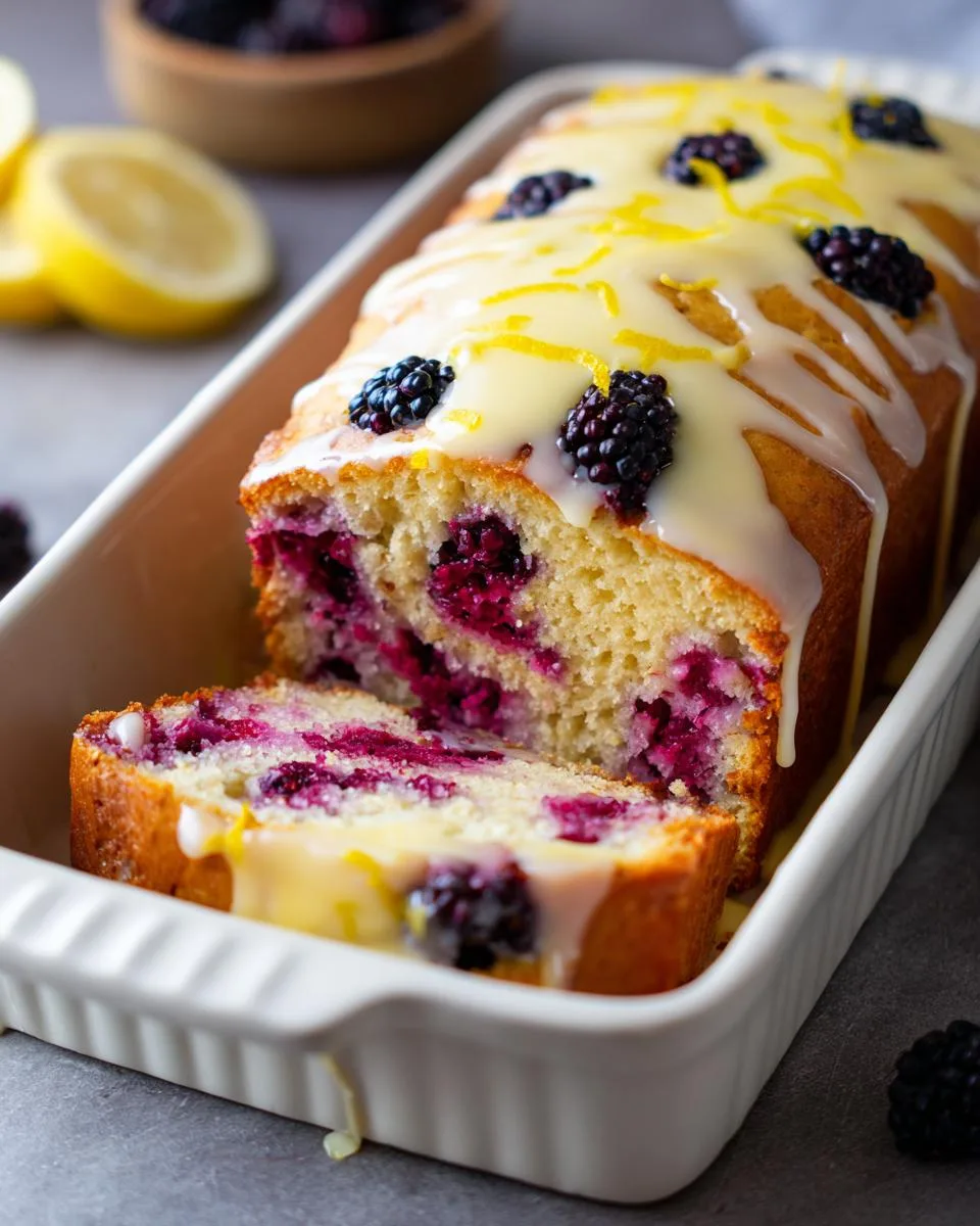 Black Raspberry Breakfast Loaf - detail 2