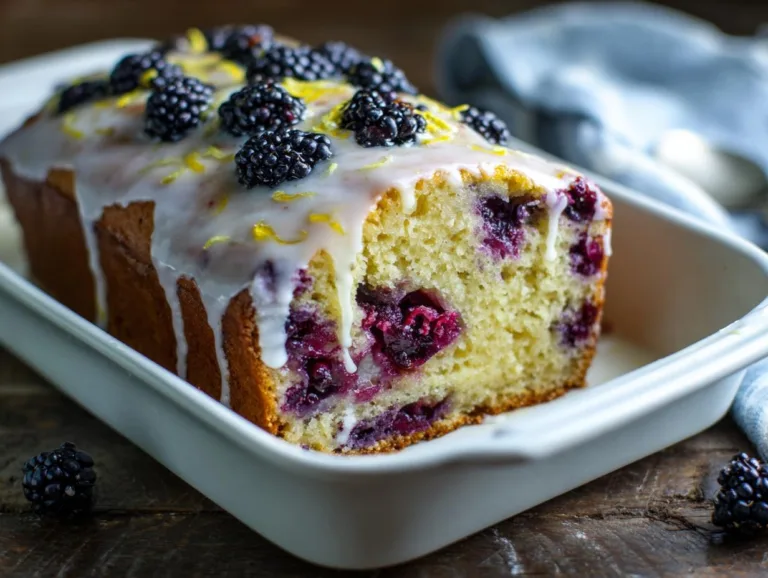 Black Raspberry Breakfast Loaf