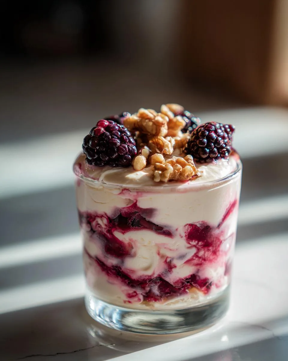Black Raspberry Yogurt Parfait Cups - detail 2
