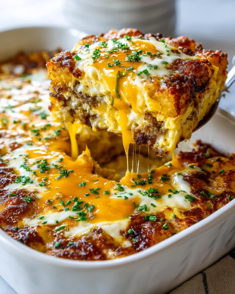 Breakfast Enchilada Casserole - detail 1