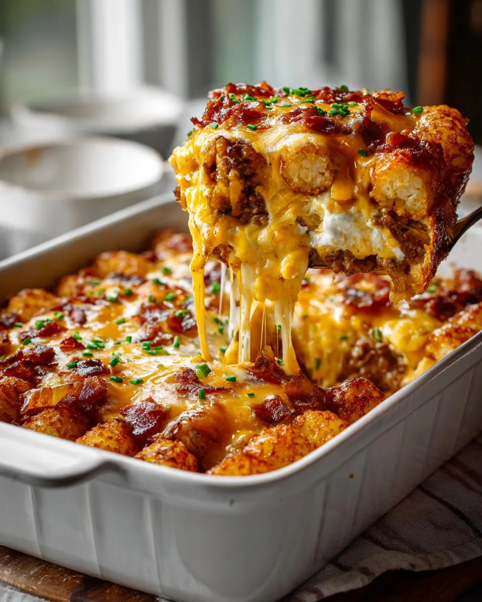 Breakfast Enchilada Casserole - detail 2