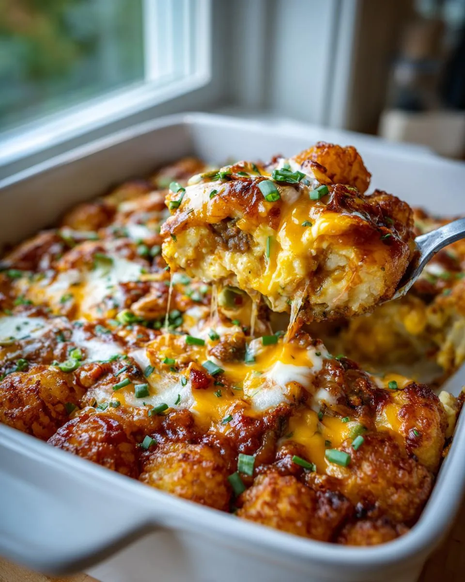 Breakfast Enchilada Casserole - detail 3