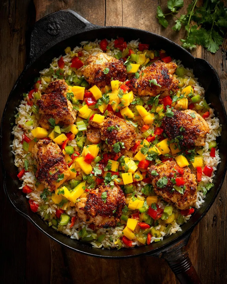 Cajun Chicken Rice Skillet - detail 3