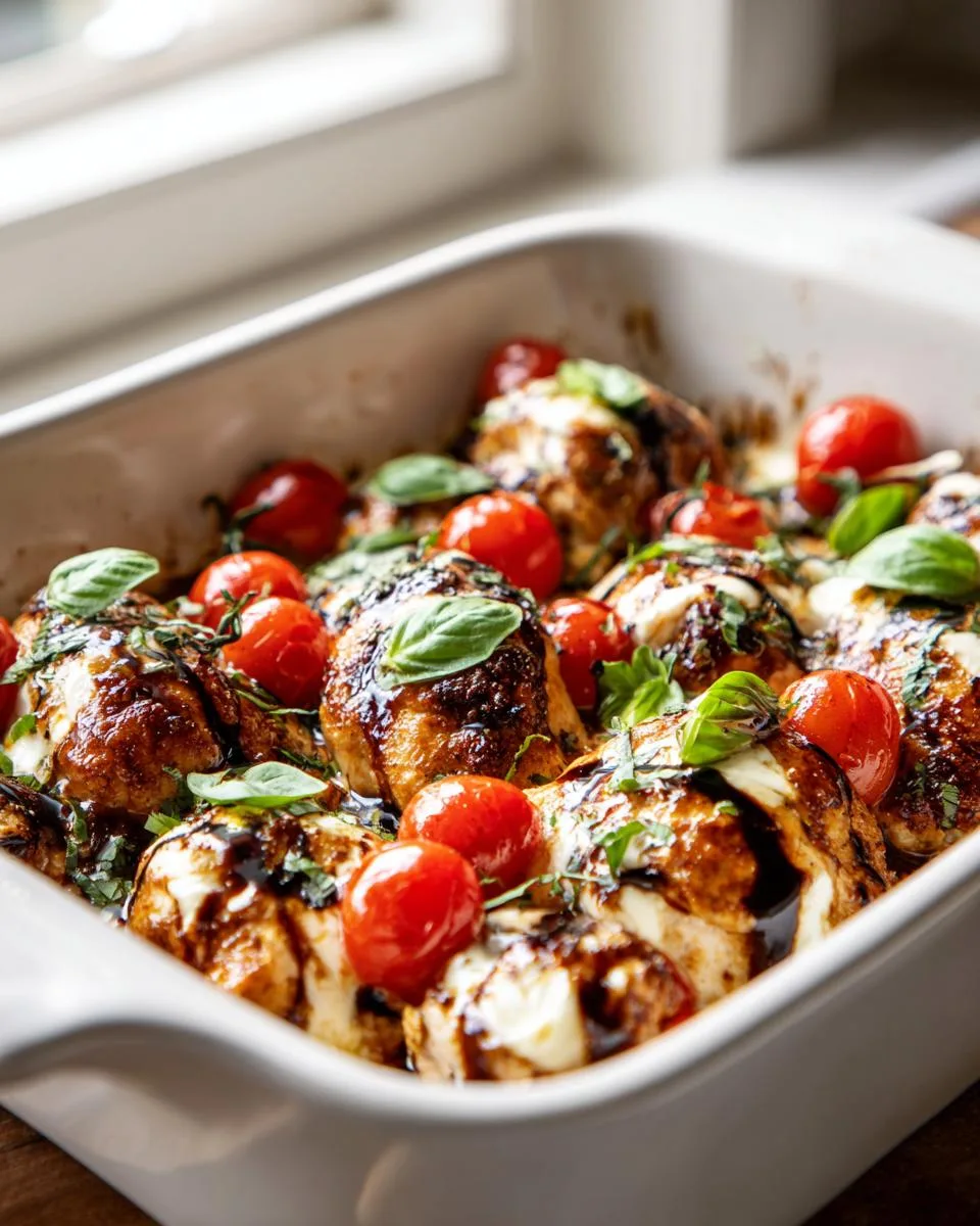 Caprese Chicken Bake - detail 3