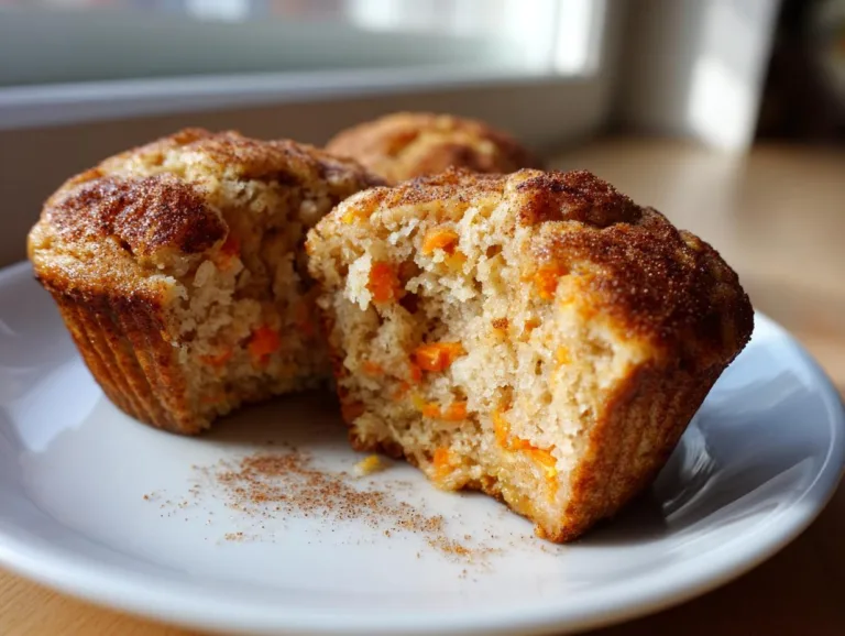 Carrot Cake Breakfast Muffins