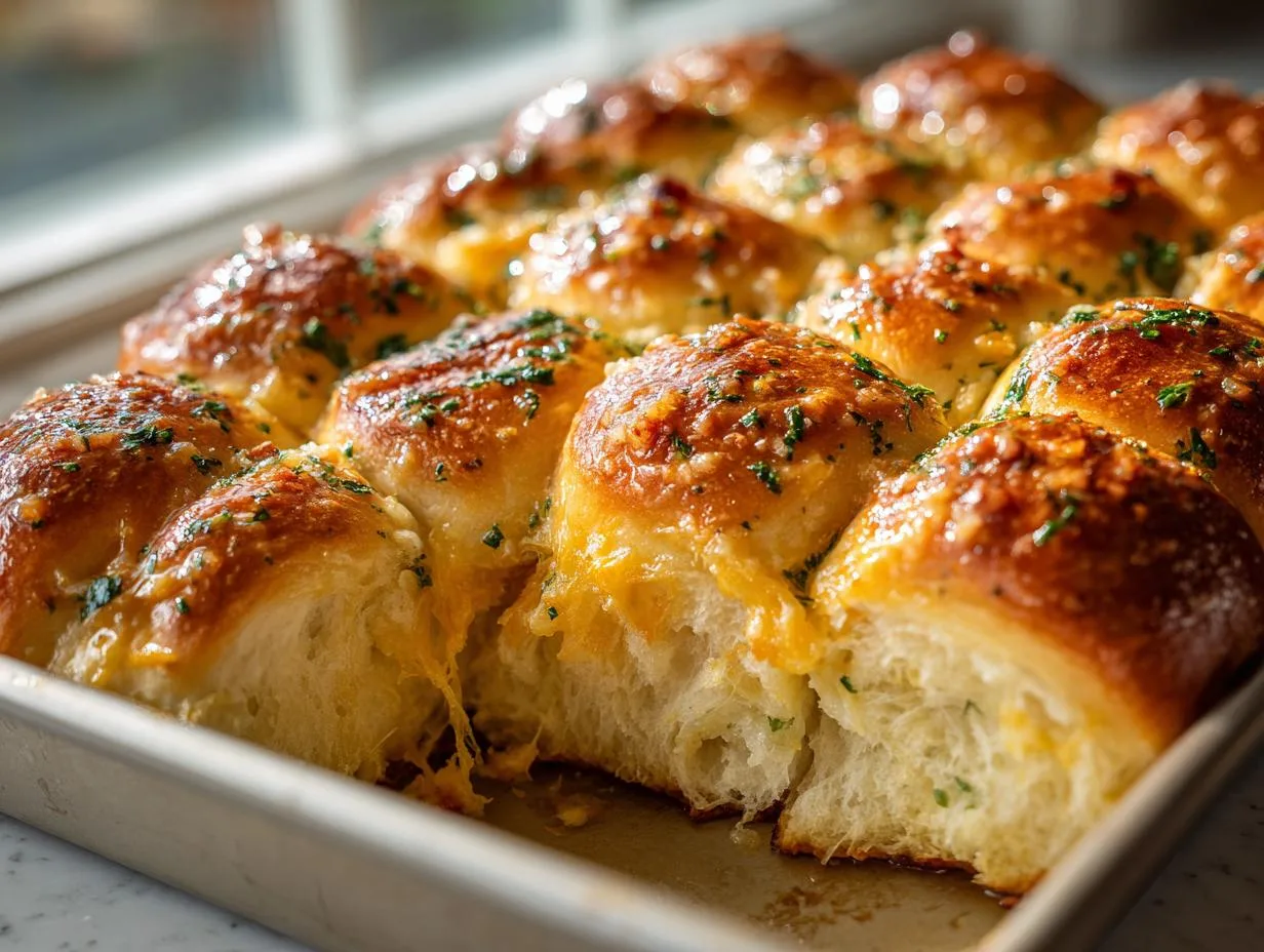 Perfect Cheddar Garlic Dinner Rolls Your Family Will Crave