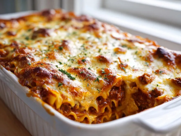 Cheesy Beef Noodle Casserole