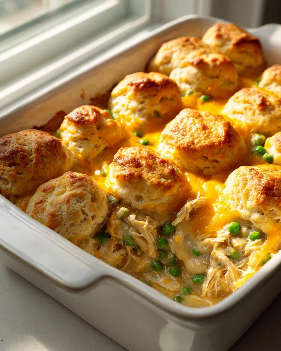 Chicken Biscuit Casserole - detail 3