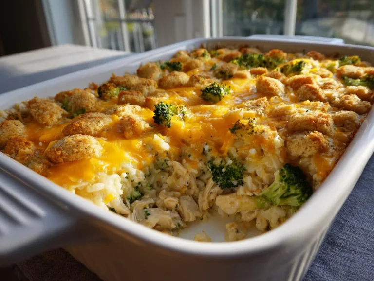 Chicken Broccoli Rice Bake