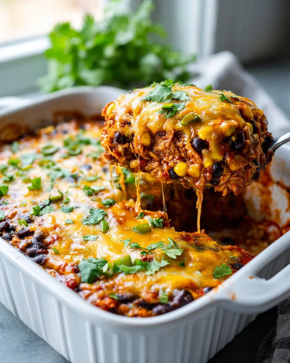 Chicken Burrito Casserole - detail 1