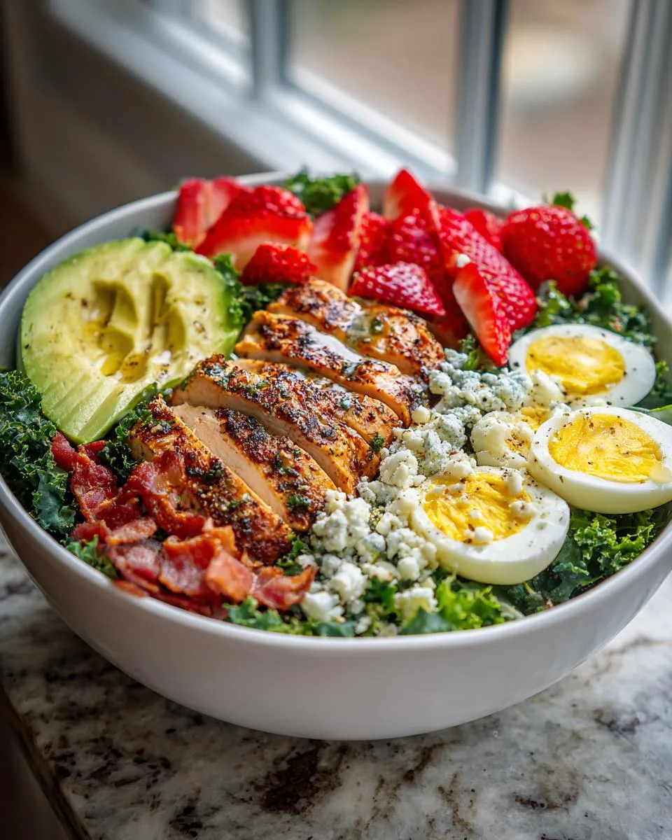 Chicken Cobb Protein Salad Bowl - detail 2