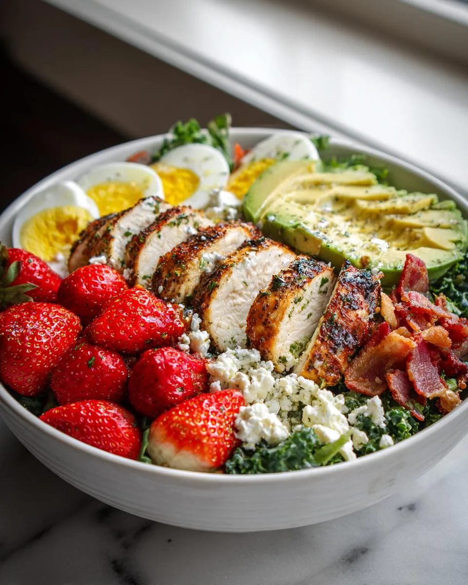 Chicken Cobb Protein Salad Bowl - detail 3
