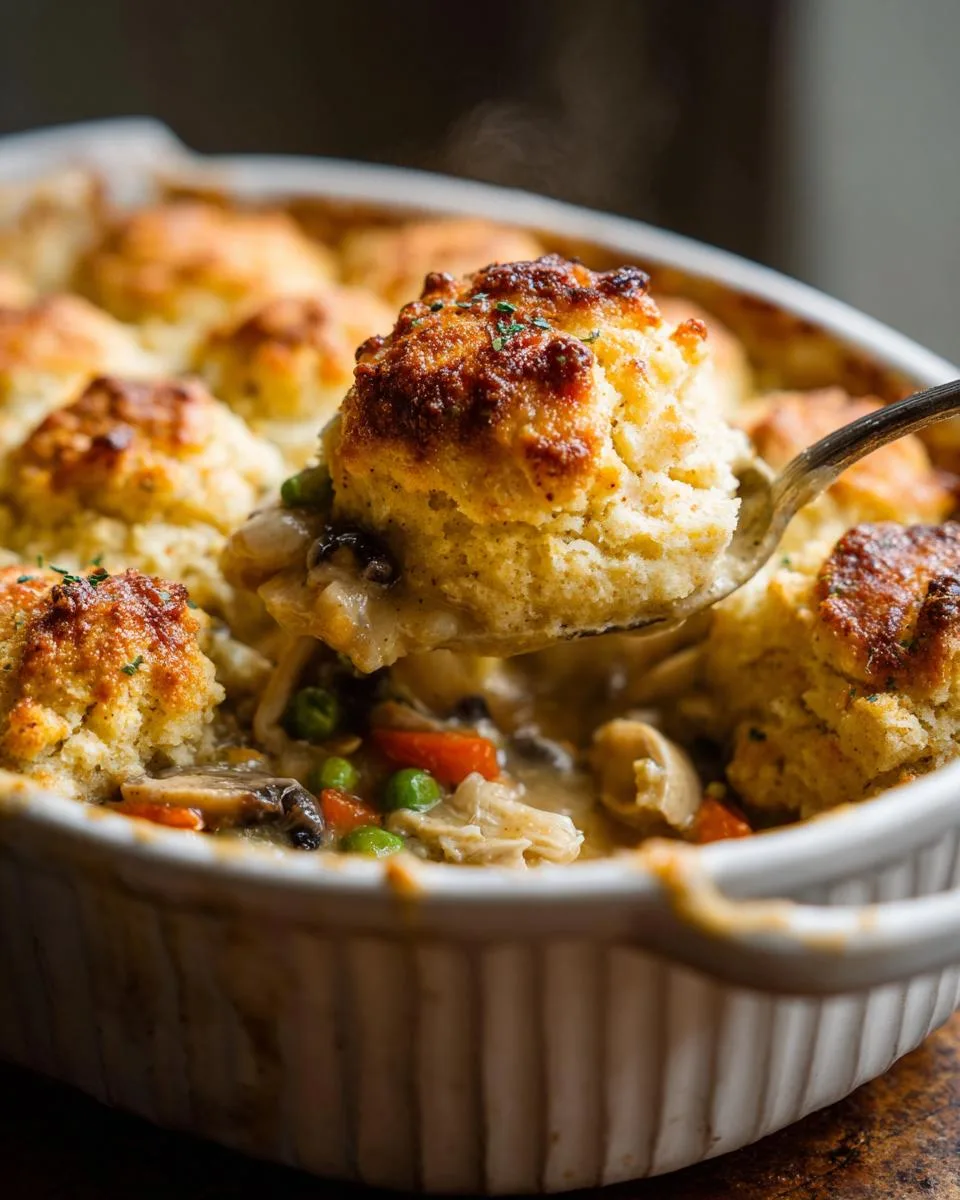 Chicken Cobbler Casserole - detail 2