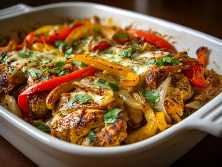 Chicken Fajita Casserole