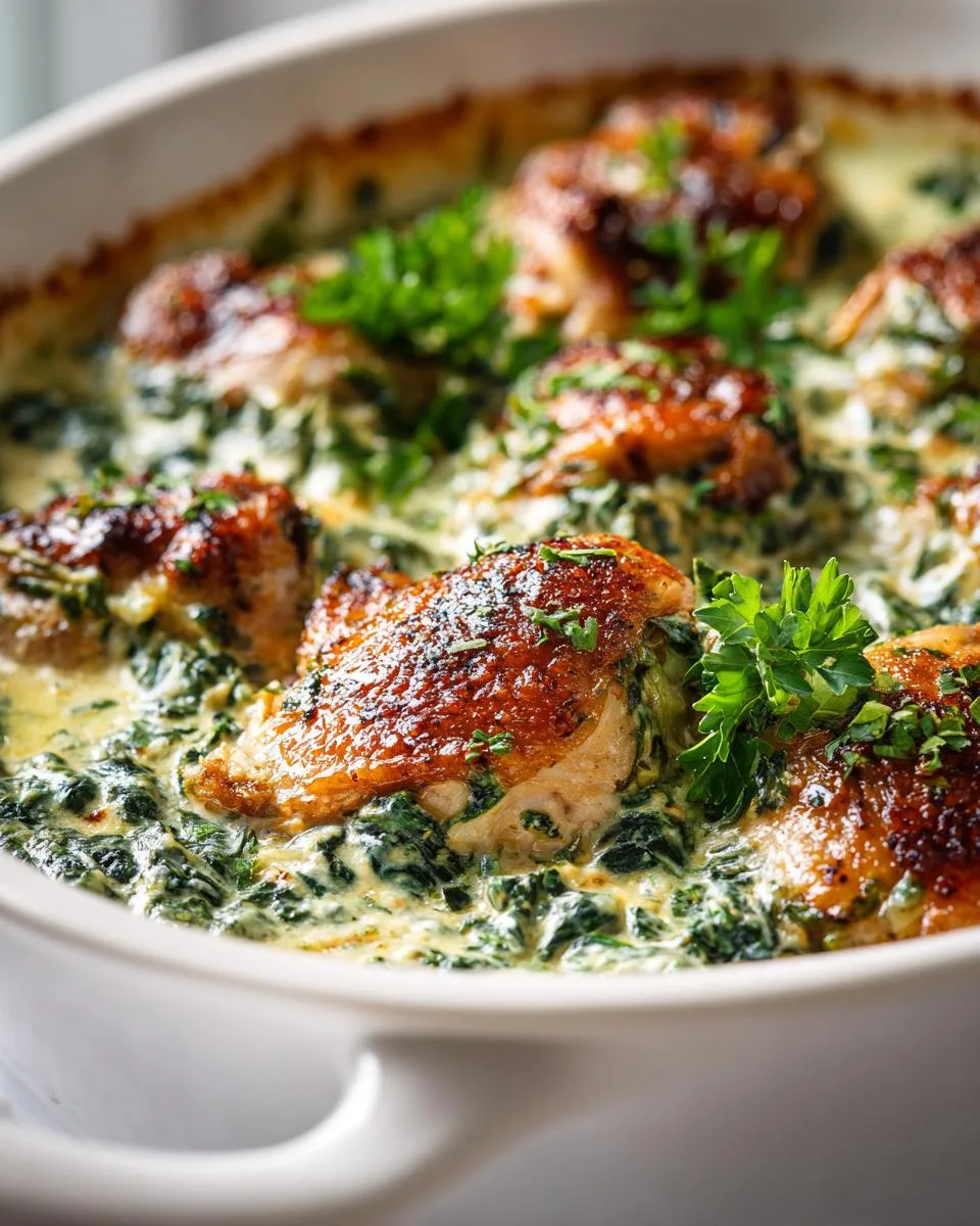 Chicken Florentine Casserole - detail 1