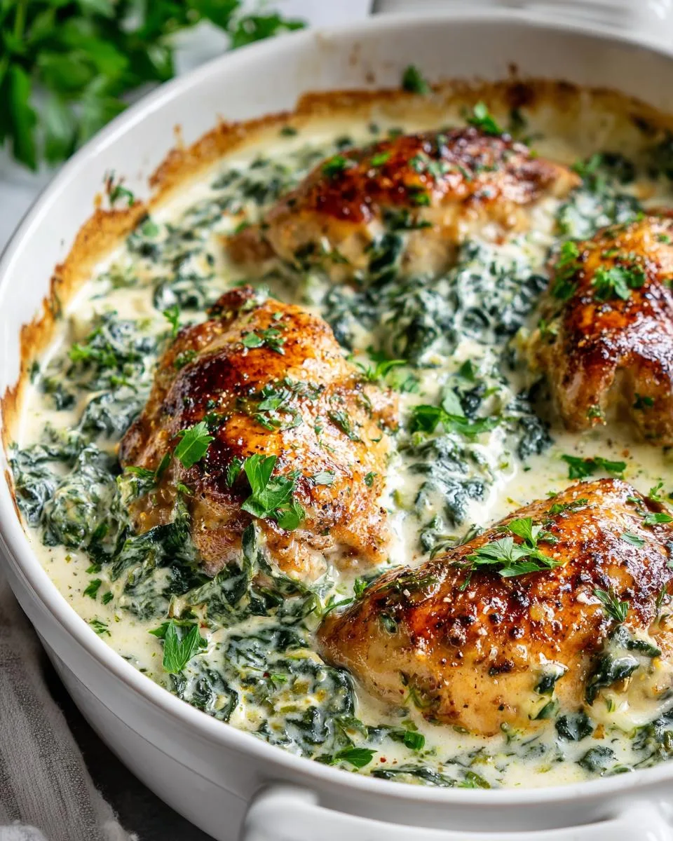 Chicken Florentine Casserole - detail 3