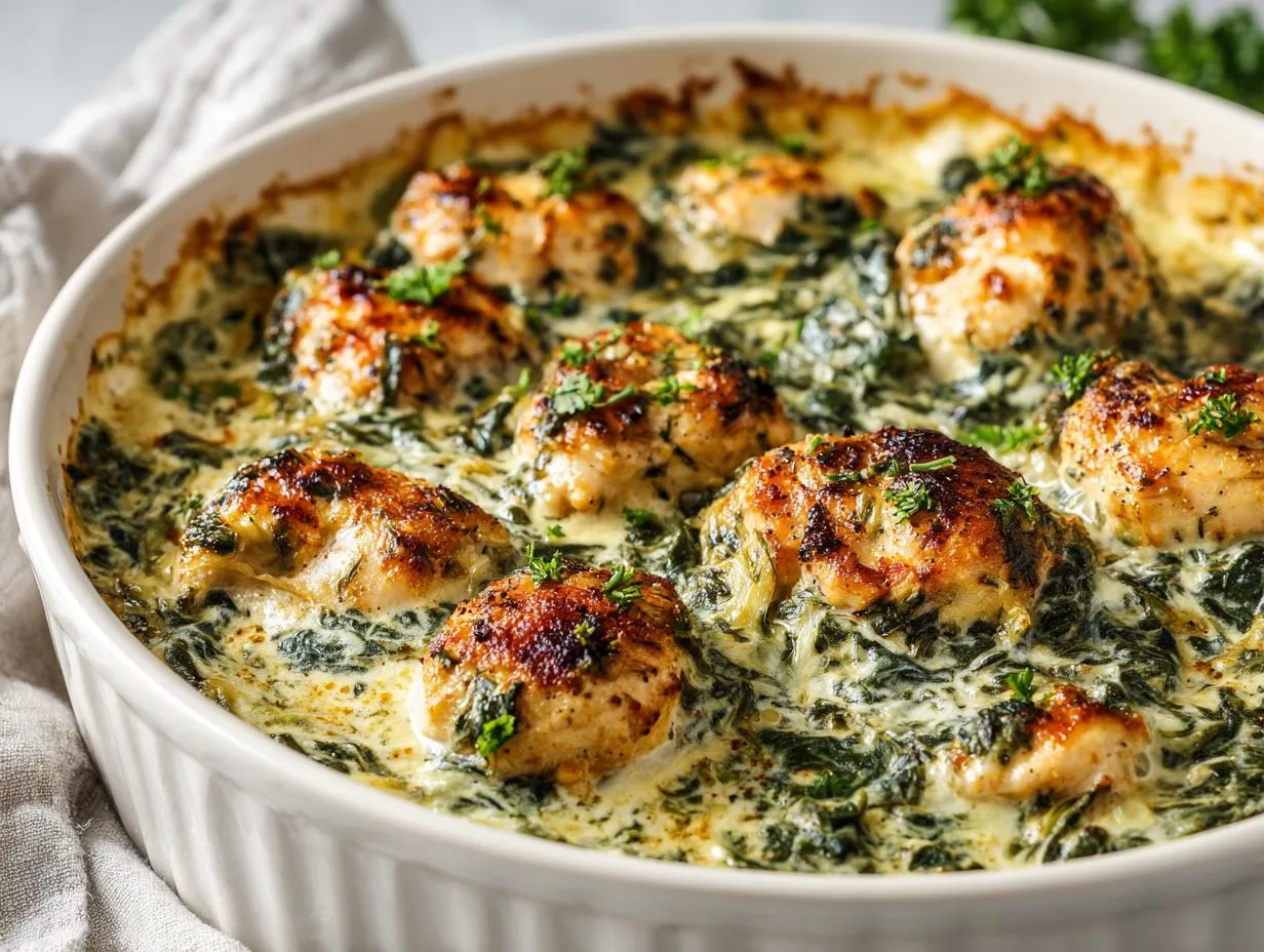 Mouthwatering Chicken Florentine Casserole Recipe