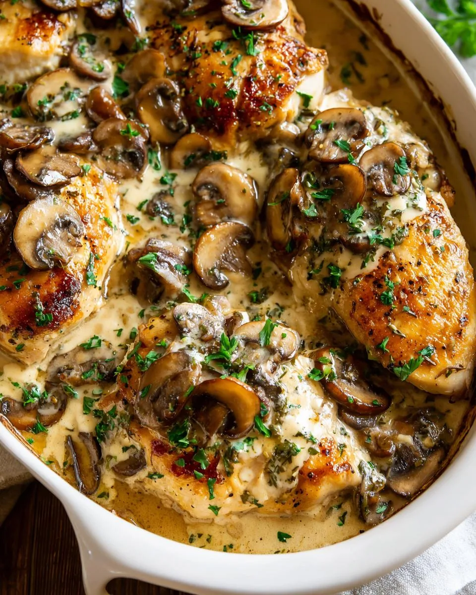 Chicken Marsala Bake - detail 2