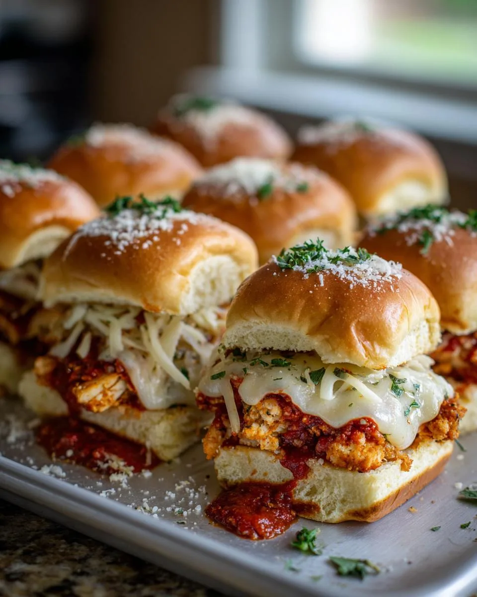 Chicken Parmesan Sliders - detail 2