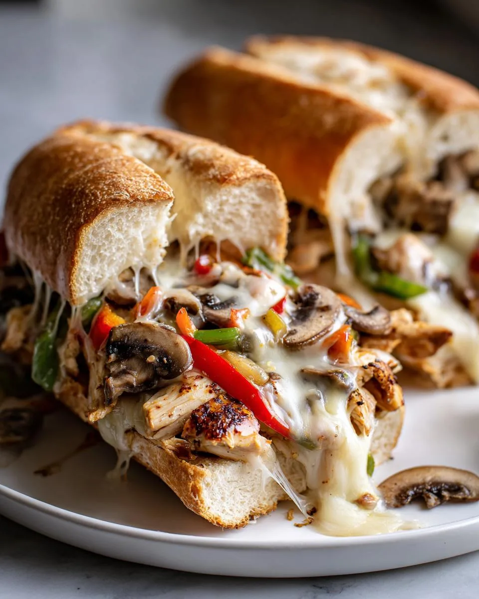 Chicken Philly Cheesesteak - detail 1