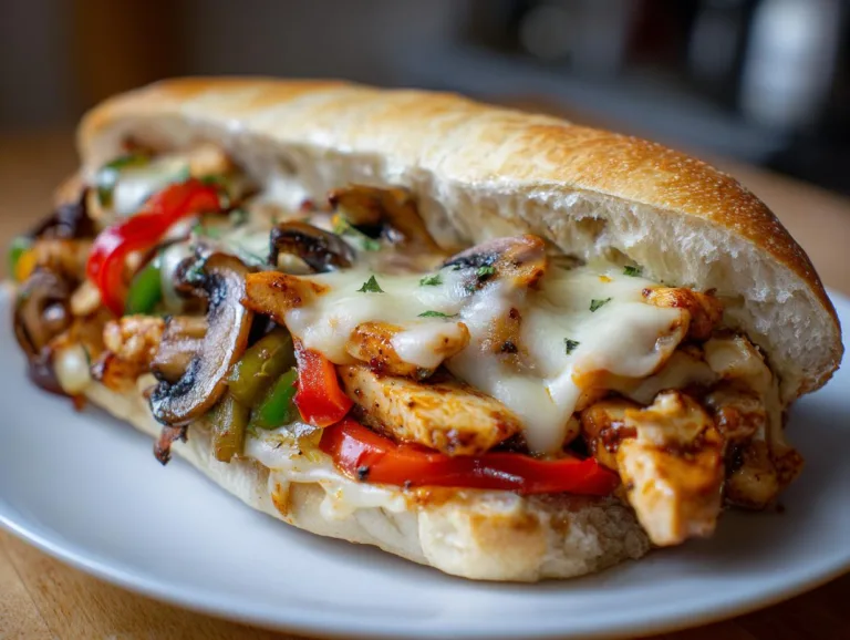 Chicken Philly Cheesesteak