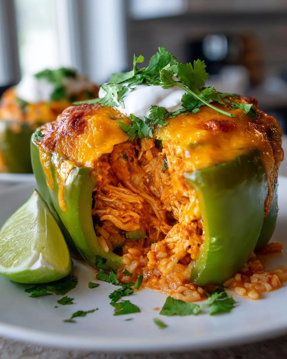 Chicken Stuffed Peppers - detail 1