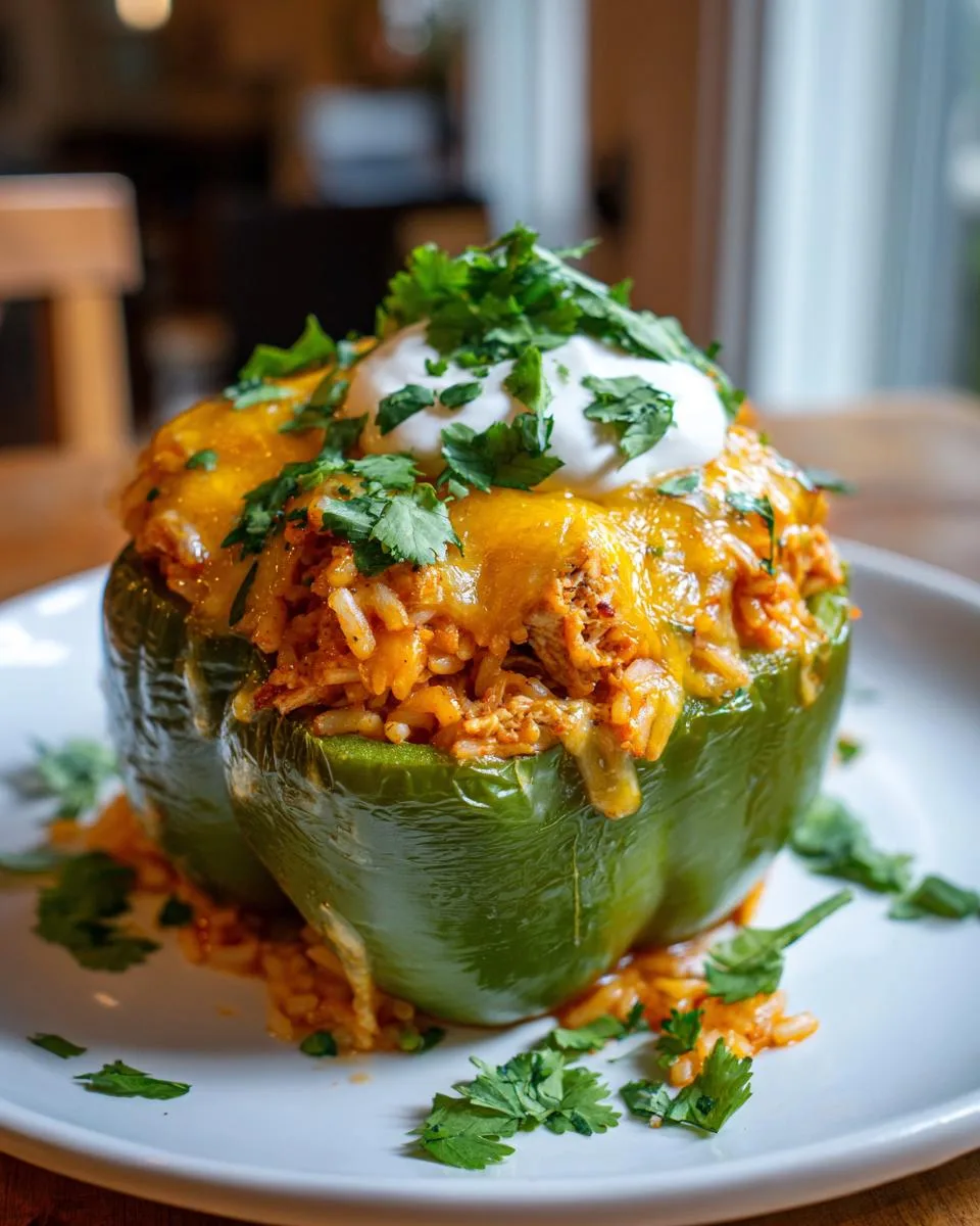 Chicken Stuffed Peppers - detail 2