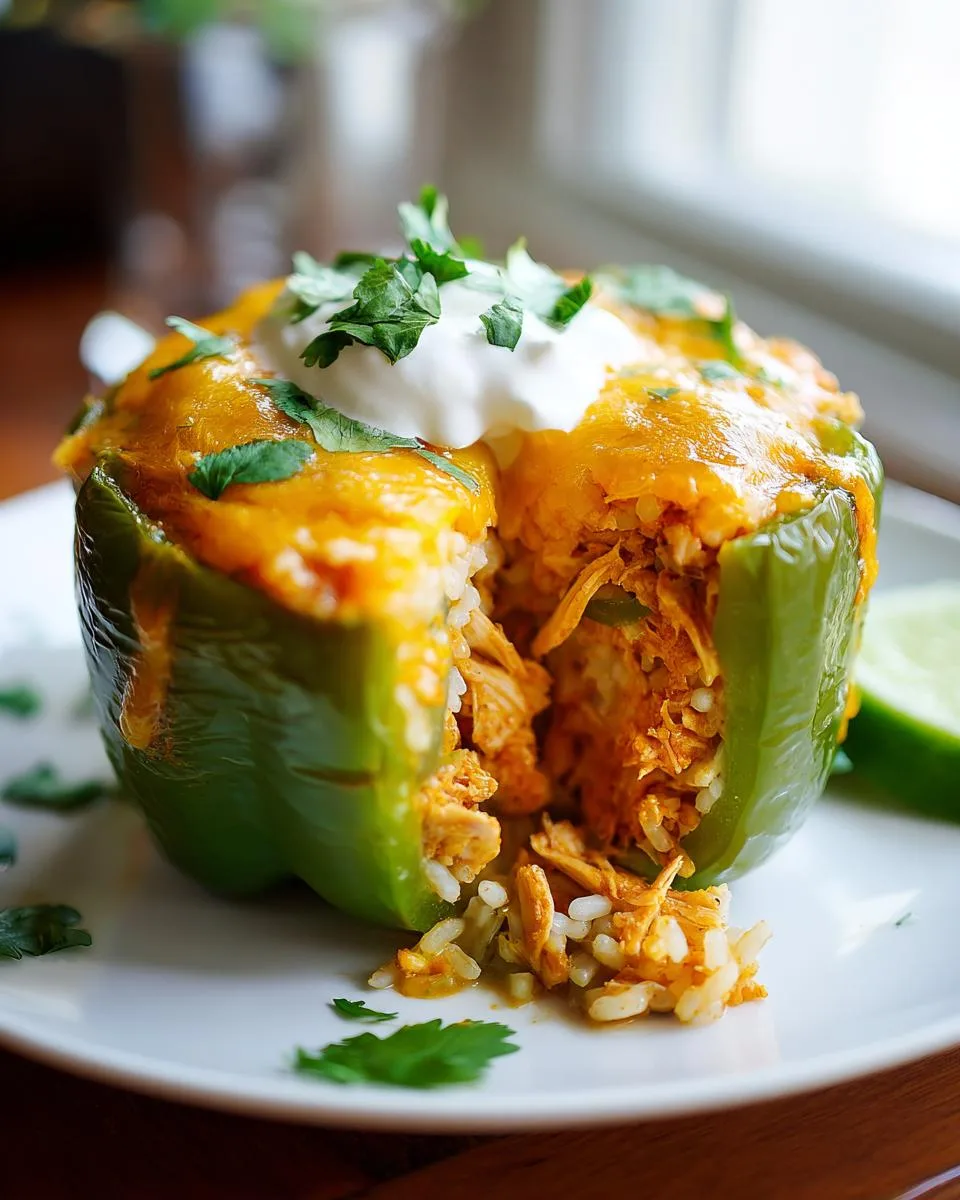 Chicken Stuffed Peppers - detail 3