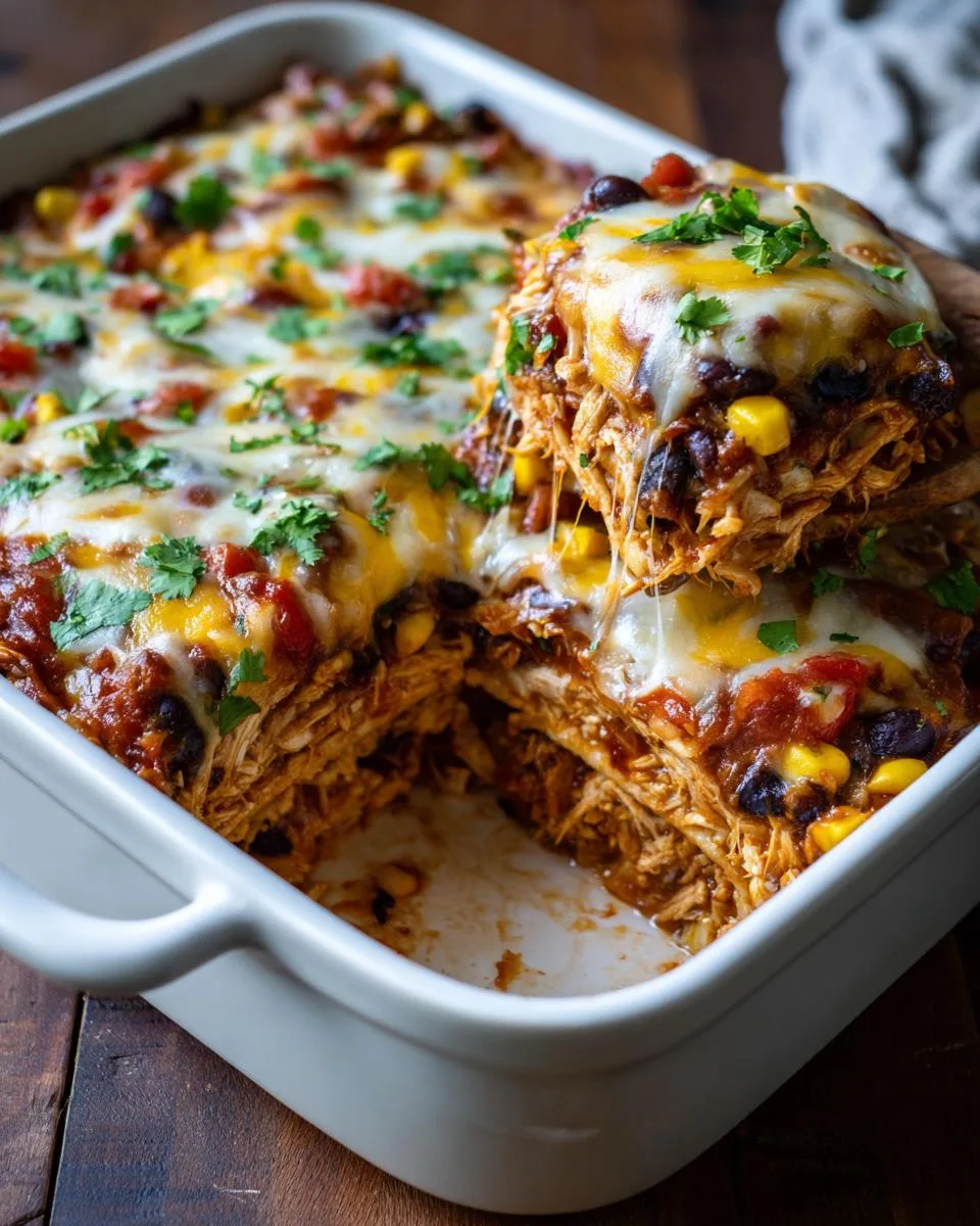 Chicken Taco Casserole - detail 1