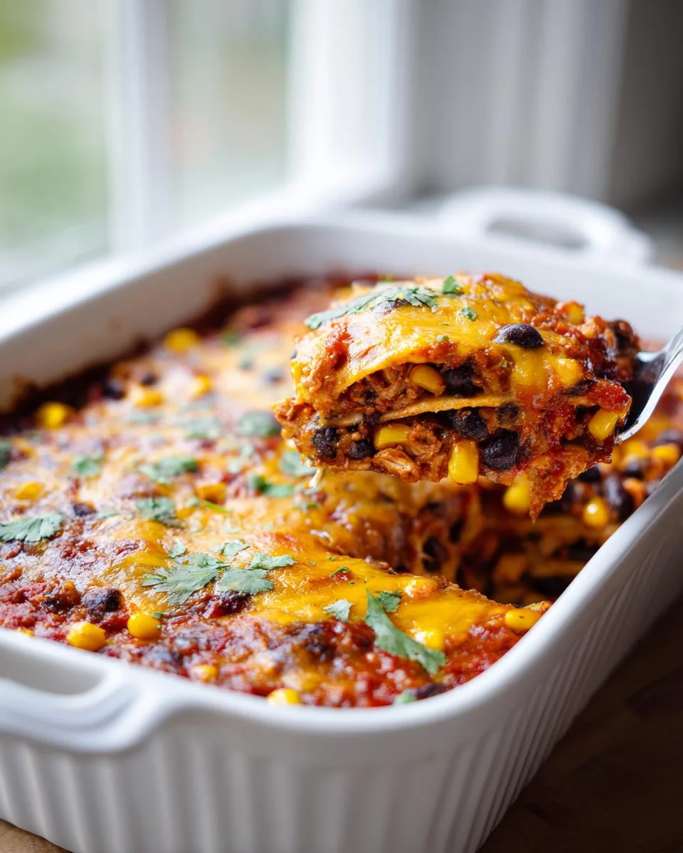 Chicken Taco Casserole - detail 2