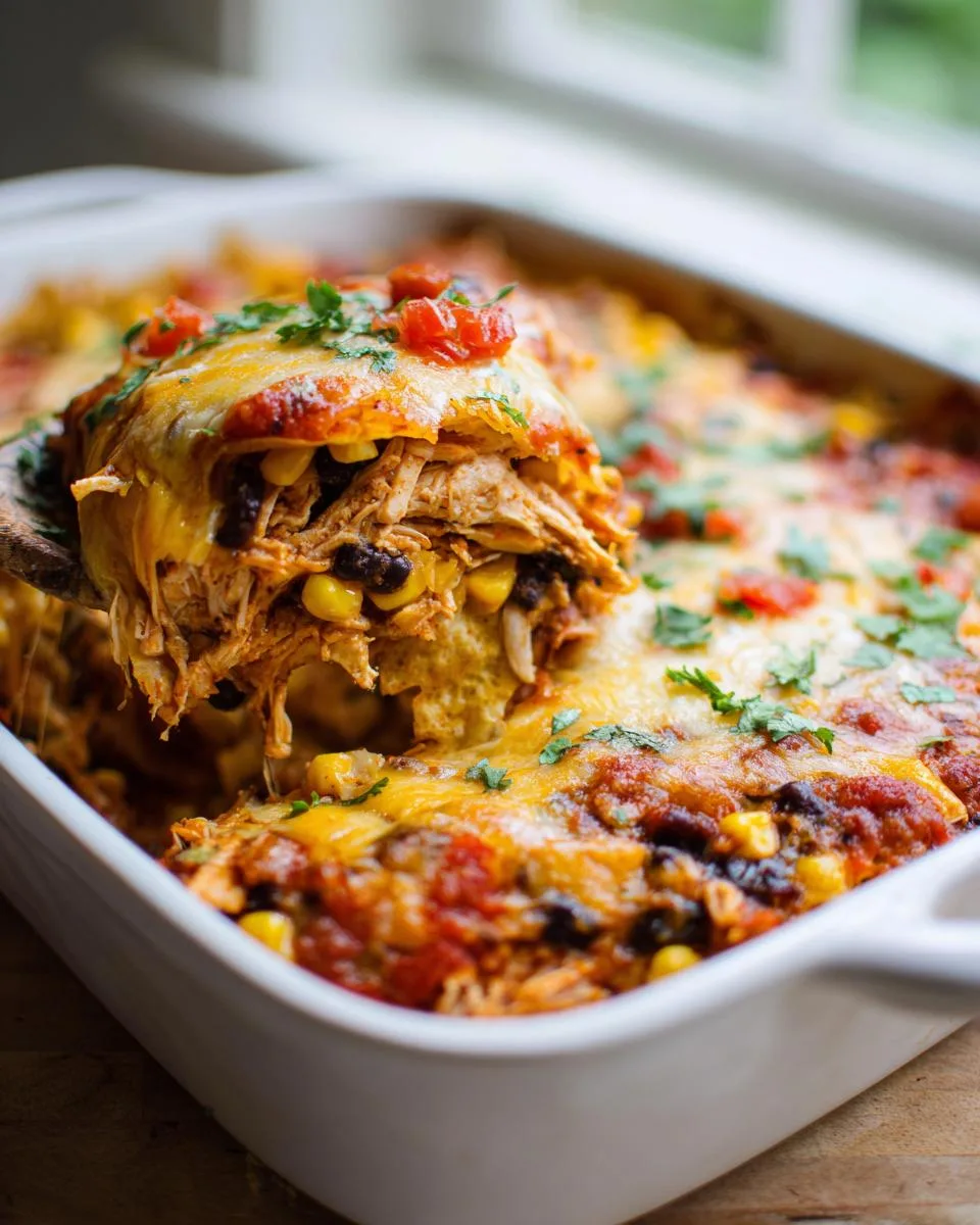 Chicken Taco Casserole - detail 3